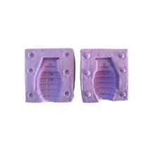 Molde de silicone granada 3d para decorar f787