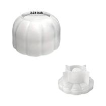 Molde De Silicone Grande De 5'' Em Formato De Abóbora De Halloween Para Resina, Argila, Gesso E