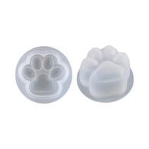 Molde De Silicone Grande Em Formato De Pata De Gato Para Artesanato DIY Com Velas E Resina, Molde De Silicone Grande Em Formato De Pata De Gato Para Artesanato DIY Com Velas E Resina,