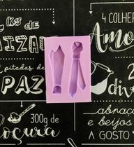 Molde de silicone gravatas confeitaria biscuit f501