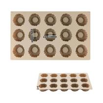 Molde De Silicone Grosso Circular Multicamadas Para Assar Bolos, Doces, Pudins E Sobremesas