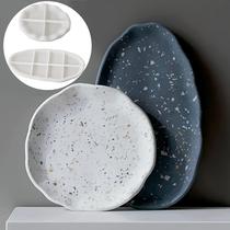 Molde De Silicone Irregular Moderno Para Resina Epóxi, Cimento, Gesso, Artesanato E Decoração De