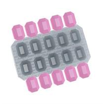 Molde de Silicone Jóia Pró - Retangular Leverger Ref. 600 Flexarte