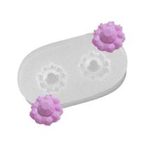 Molde de silicone Jóia Redonda pequena Ref. 210 Flexarte Molde de silicone Jóia Redonda pequena Ref. 210 Flexarte