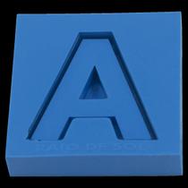 Molde de Silicone Letras shaker A