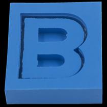 Molde de Silicone Letras shaker B