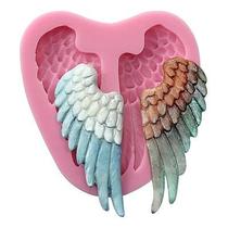Molde De Silicone Lindas Asa De Anjo
