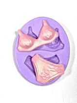 Molde de silicone lingerie para decorar f101 Molde de silicone lingerie para decorar f101
