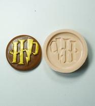 Molde De Silicone Logo Harry Potter Para Confeitaria. - Leb Decorações