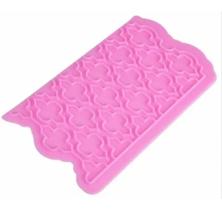 Molde De Silicone Marcador Acabamento Arabesco Confeitaria Molde De Silicone Marcador Acabamento Arabesco Confeitaria