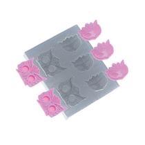 Molde de silicone Máscara de Carnaval Indígenas Ref. 496 Flexarte