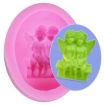Molde De Silicone Mini Anjos Molde De Silicone Mini Anjos