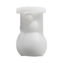 Molde De Silicone Mini Boneco De Neve De Natal Para Decoração De Casa De Férias, Molde DIY De Resina