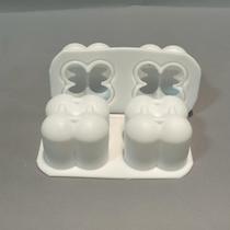 Molde de Silicone MINI Bubble 2 Cavidades p Velas Artesanais