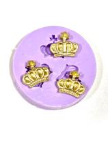 Molde de silicone mini coroas para confeitar f5 Molde de silicone mini coroas para confeitar f5