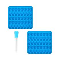 Molde De Silicone Mini Crânio Para Chocolate, Doces, Gomas, Cubos De Gelo E Petiscos Para Pets - 1,