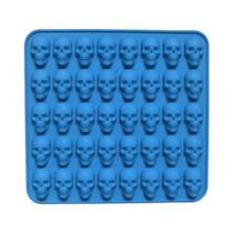Molde De Silicone Mini Crânio Para Chocolate, Doces, Gomas, Cubos De Gelo E Petiscos Para Pets - 1, Molde De Silicone Mini Crânio Para Chocolate, Doces, Gomas, Cubos De Gelo E Petiscos Para Pets - 1,