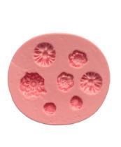 Molde De Silicone Mini Cravinhos Suculentas Flor RB1324