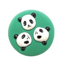 Molde de silicone mini panda para decorar f417