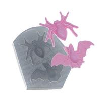 Molde de Silicone Morcego + aranha Ref. 242 Flexarte