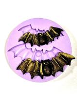 Molde de silicone morcego halloween para decorar f129