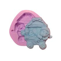 Molde de silicone natal confeitaria biscuit f908