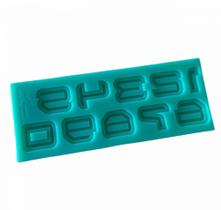 Molde de Silicone Números Game 611
