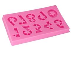 Molde de silicone números para decorar f426 Molde de silicone números para decorar f426