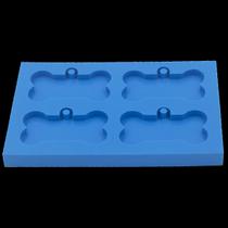 Molde de Silicone Osso coleira Tamanho G Molde de Silicone Osso coleira Tamanho G