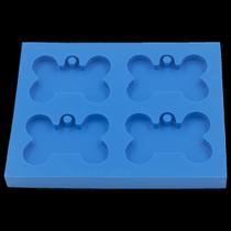Molde de Silicone Osso coleira Tamanho M Molde de Silicone Osso coleira Tamanho M