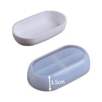 Molde De Silicone Oval Grande Para Velas, Formato De Barco, Vaso De Suculentas, Caixa De Molde De Silicone Oval Grande Para Velas, Formato De Barco, Vaso De Suculentas, Caixa De