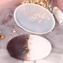 Molde de Silicone P/ Resina Bandeja Oval 18x12cm