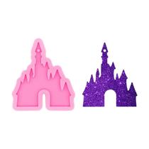 Molde de Silicone P/ Resina Castelo 6cm x 7,5cm