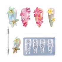 Molde De Silicone Para Arte De Unhas Com Laço 3D Sweet Ribbon, 90 Formas, Estêncil De Manicure DIY, Molde De Silicone Para Arte De Unhas Com Laço 3D Sweet Ribbon, 90 Formas, Estêncil De Manicure DIY,
