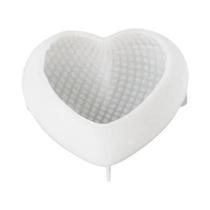 Molde De Silicone Para Artesanato Decorativo: Coração Trançado Para Vela E Vaso Listrado Em Gesso, Molde De Silicone Para Artesanato Decorativo: Coração Trançado Para Vela E Vaso Listrado Em Gesso,