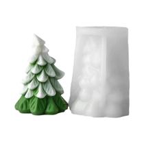 Molde De Silicone Para Árvore De Natal Feito À Mão Para Velas Aromáticas, Sabonetes, Resina E