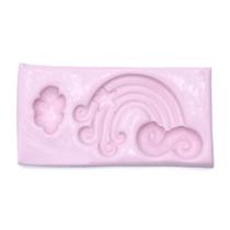 Molde de Silicone Para Biscuit - Arco-Íris 67 Molde de Silicone Para Biscuit - Arco-Íris 67