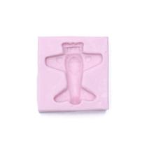 Molde de Silicone Para Biscuit - Avião 800
