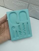 Molde de Silicone Para Biscuit cabelinhos para apliques Molde de Silicone Para Biscuit cabelinhos para apliques