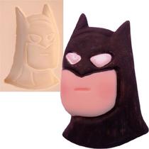 Molde de Silicone para Biscuit Casa da Arte - Modelo: Batman Rostinho 982