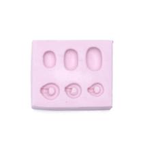 Molde de Silicone Para Biscuit - Chupetinhas Jakie