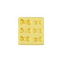 Molde de Silicone para Biscuit - Laço I Molde de Silicone para Biscuit - Laço I