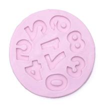 Molde de Silicone para Biscuit - Números 210
