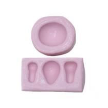 Molde de Silicone para Biscuit - Super Básico PP 413 Molde de Silicone para Biscuit - Super Básico PP 413