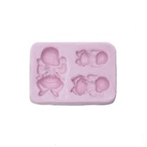 Molde de Silicone para Biscuit - Três Bebês 32