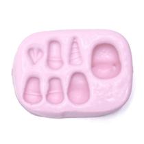 Molde de Silicone para Biscuit - Unicórnio Cute 298 Molde de Silicone para Biscuit - Unicórnio Cute 298