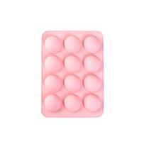 Molde de silicone para bola de golfe de 12 cavidades perfeito para guloseimas