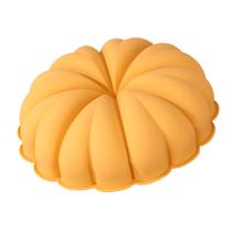 Molde de silicone para bolo de abóbora - molde antiaderente grande de 6 cavidades