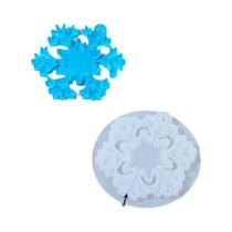 Molde De Silicone Para Brincos De Árvore De Natal DIY Série Floco De Neve Joias Ornamentais Resina