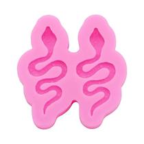 Molde De Silicone Para Brincos De Cobra DIY, Joias De Resina, Molde Para Bolos, Doces, Biscoitos E